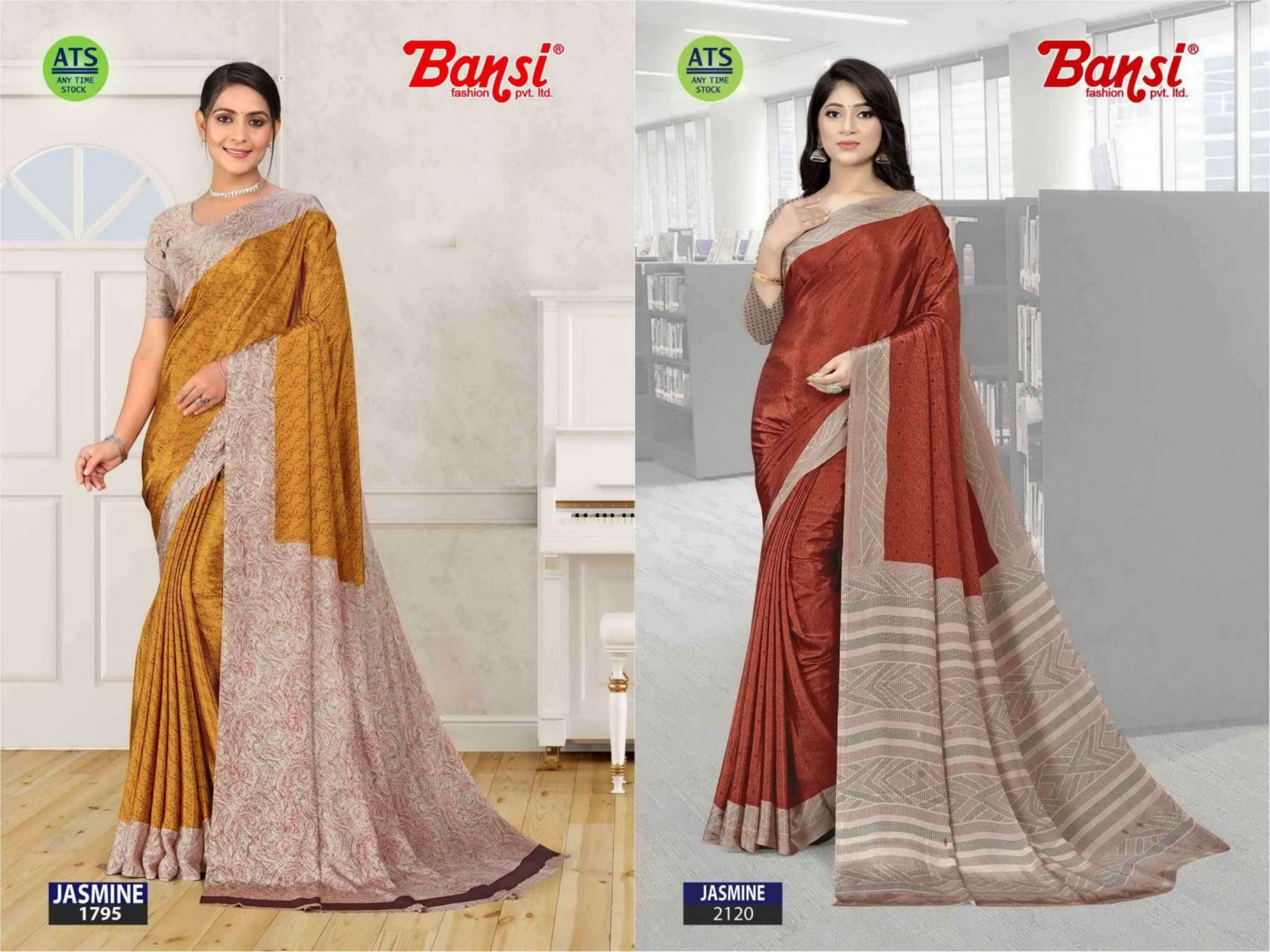 JASMINE BY BANSI TURKEY CASUAL SAREE WHOLESALER 