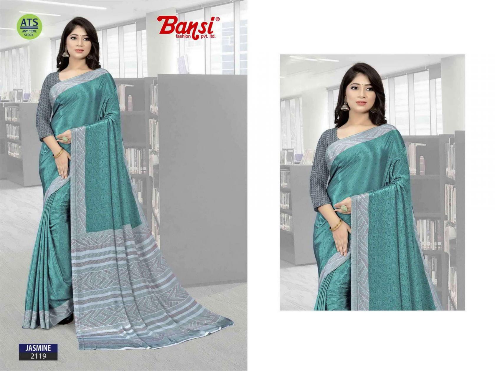 JASMINE BY BANSI TURKEY CASUAL SAREE WHOLESALER 