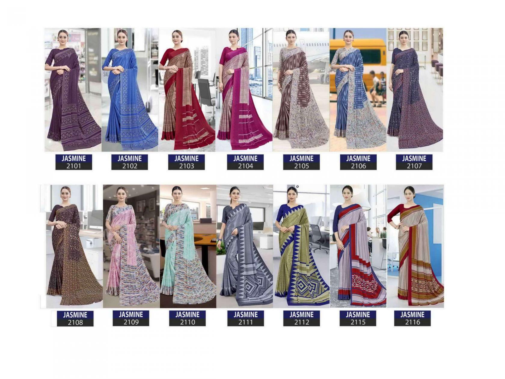 JASMINE BY BANSI TURKEY CASUAL SAREE WHOLESALER 