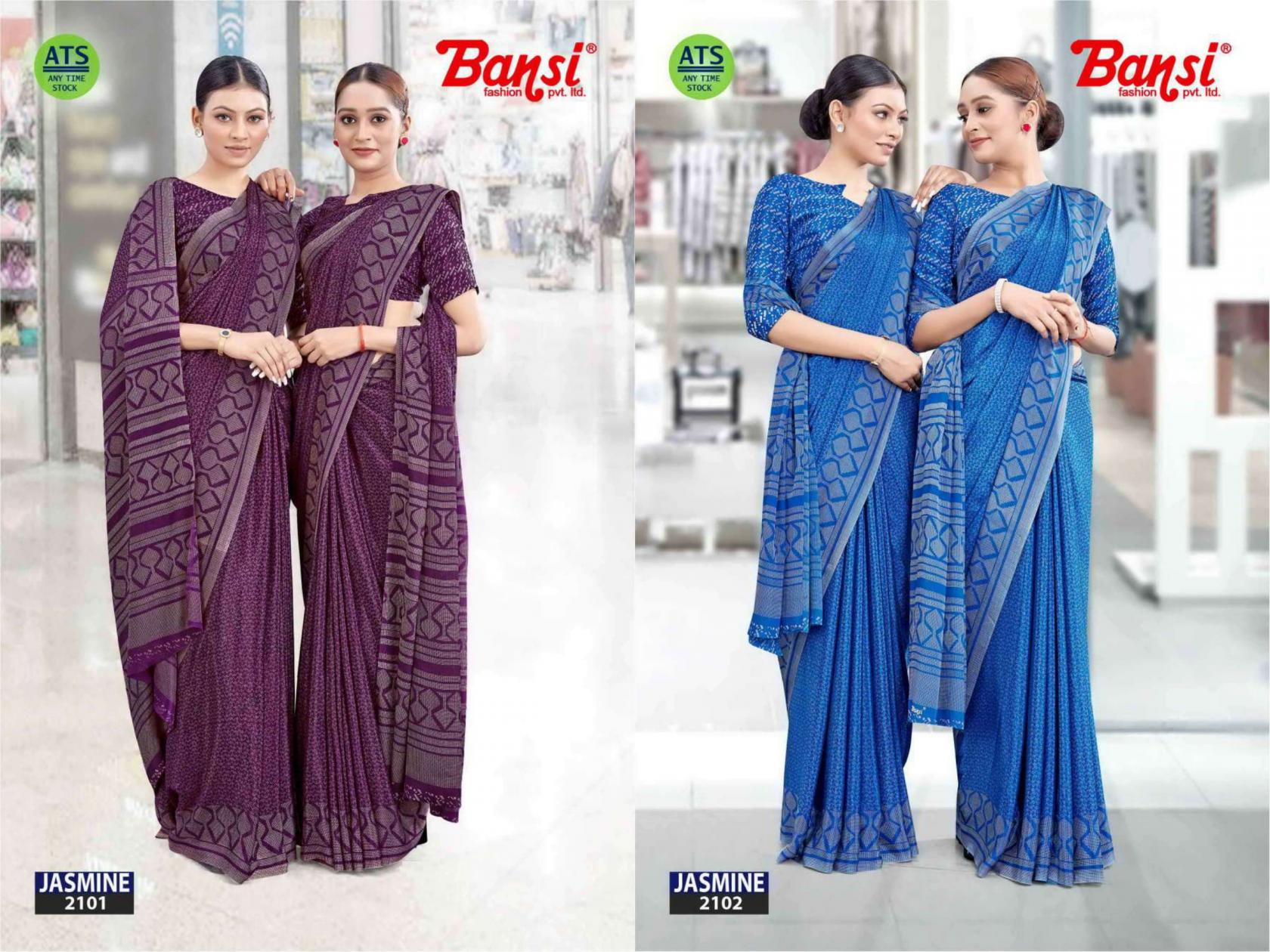 JASMINE BY BANSI TURKEY CASUAL SAREE WHOLESALER 