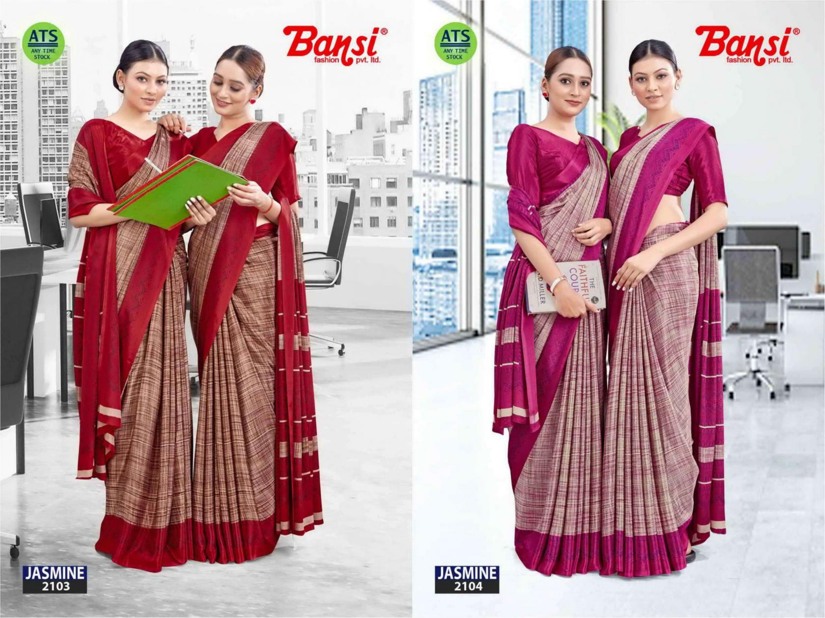 JASMINE BY BANSI TURKEY CASUAL SAREE WHOLESALER 