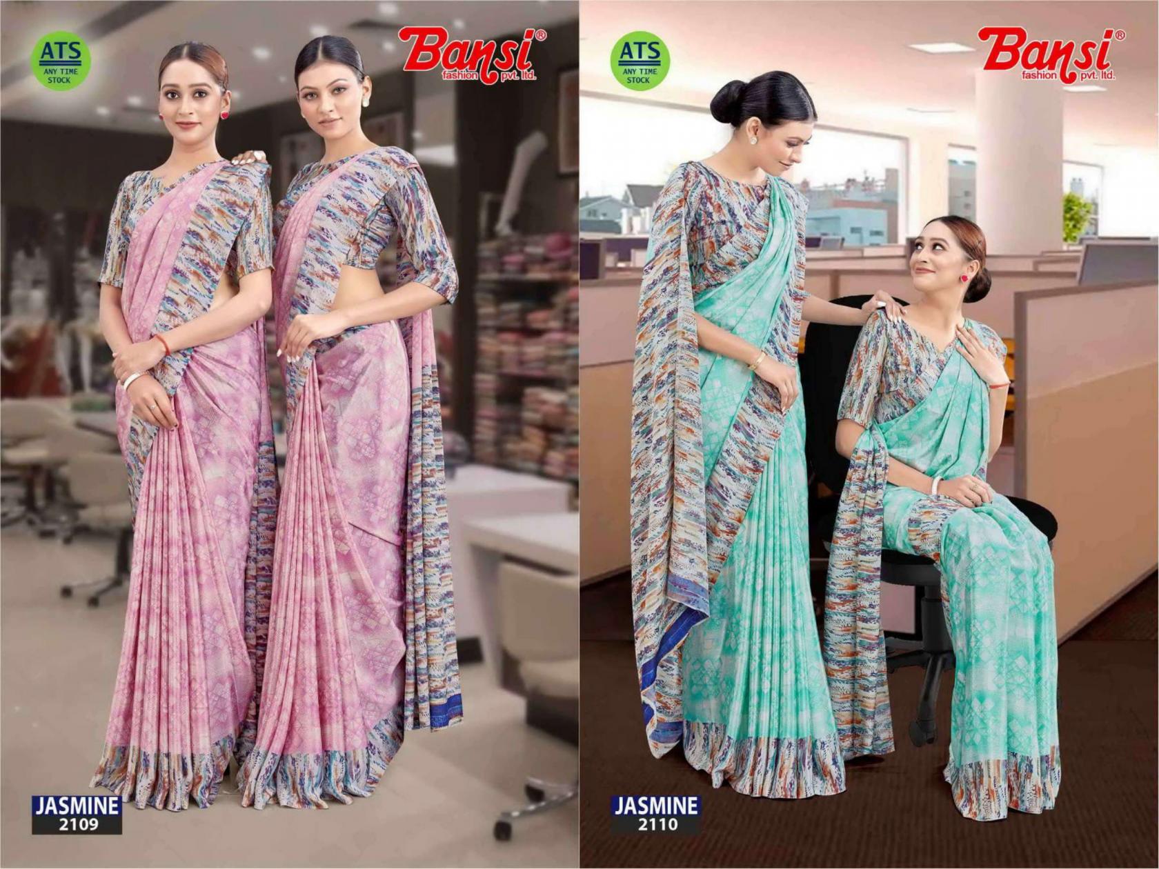 JASMINE BY BANSI TURKEY CASUAL SAREE WHOLESALER 