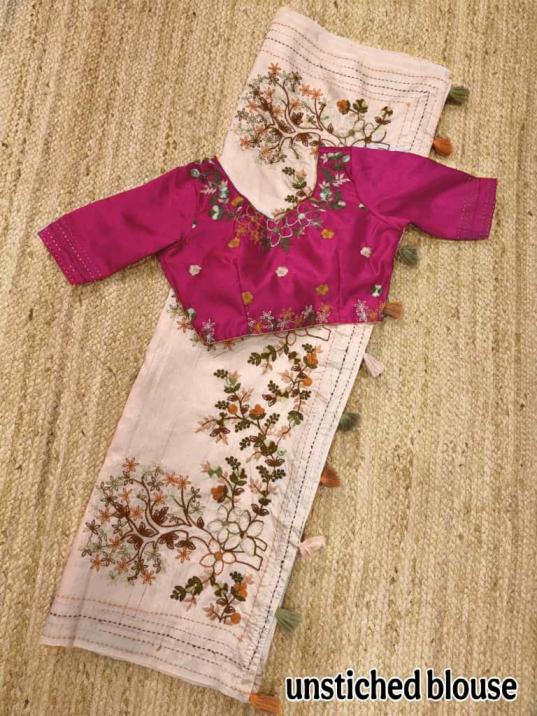 mishti doi tusser cotton shop trendy saree for womens  